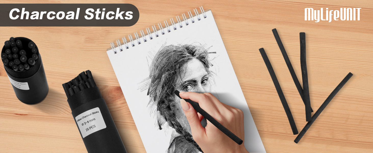 Vine Charcoal Sticks