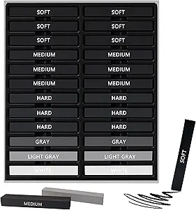 Compressed Charcoal Sticks