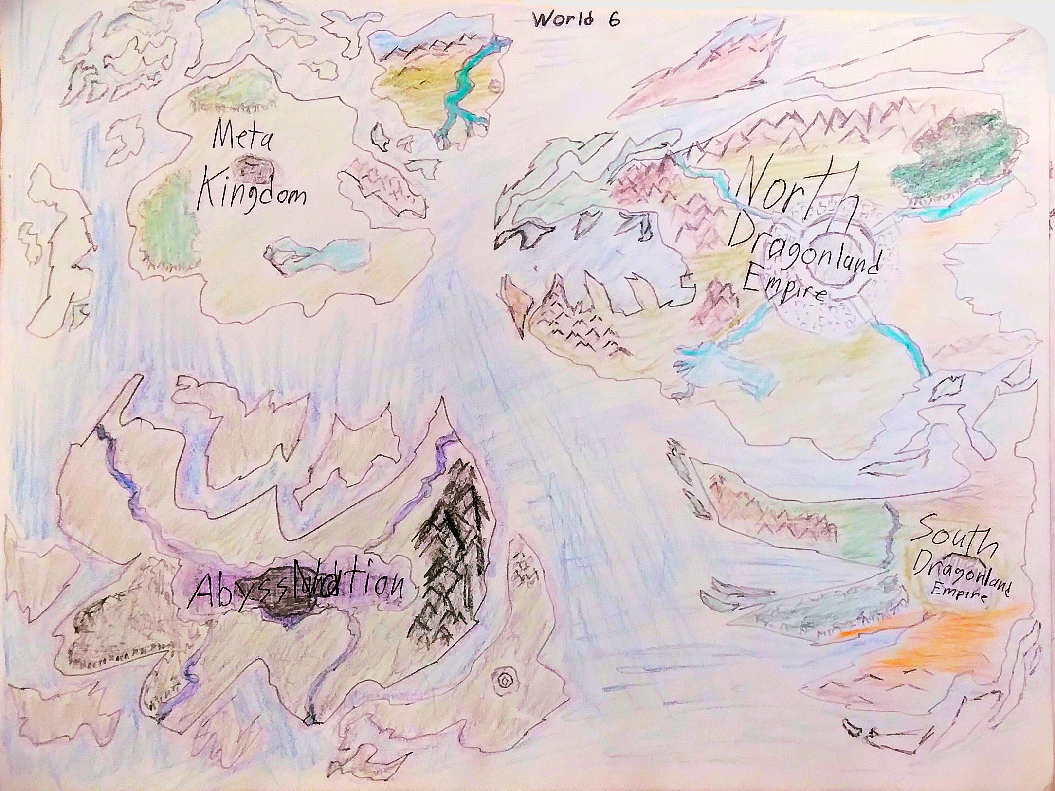 The map of World 6