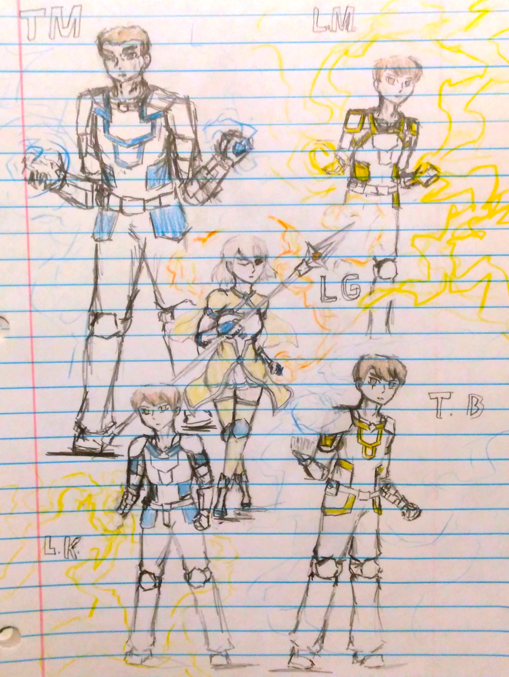 The Storm Family, Guardians and Fighters of Lightning